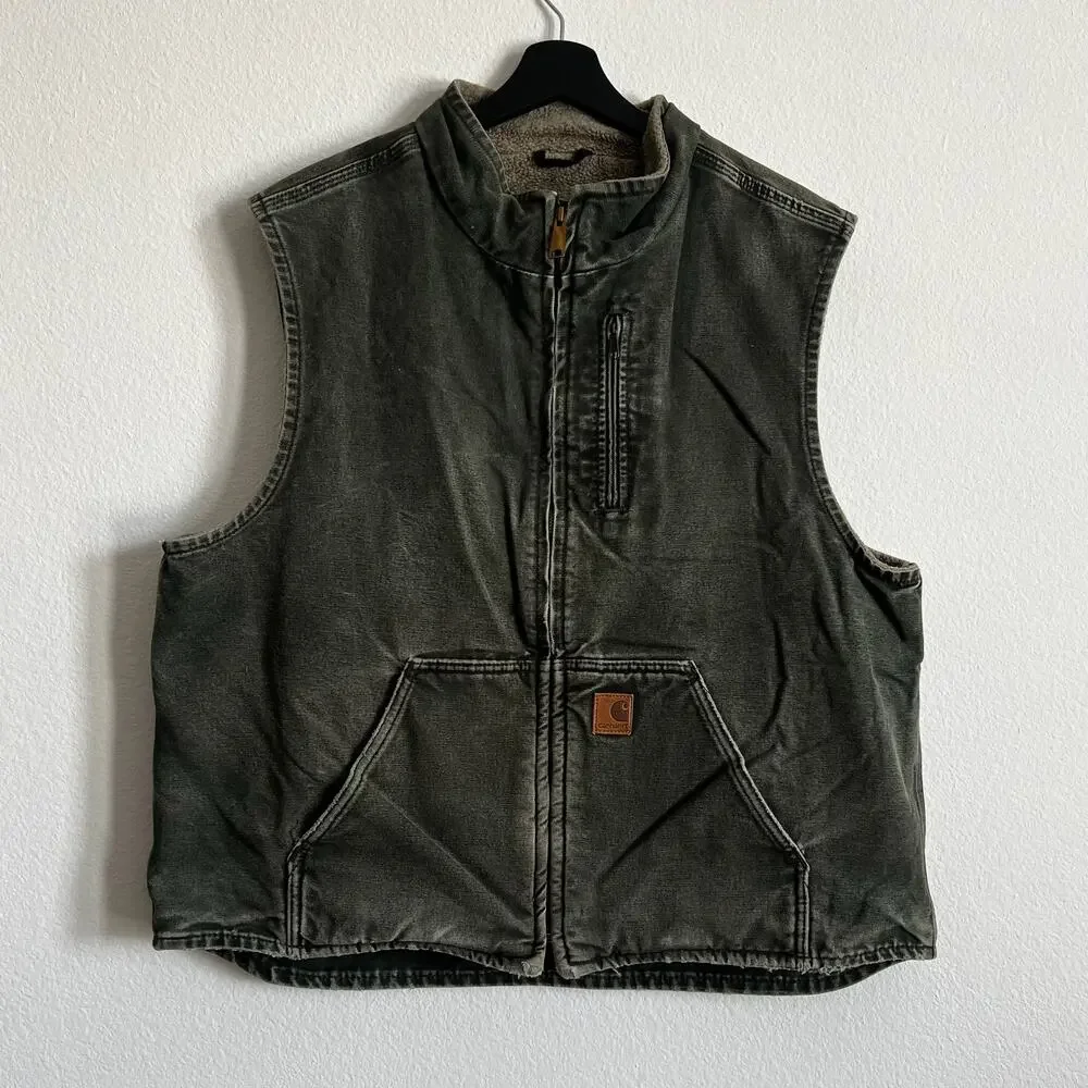 Carhartt V33 MOS green work wear vest